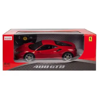 Masinuta Rastar RC - Ferrari 488 Gtb, rosu, 1:14