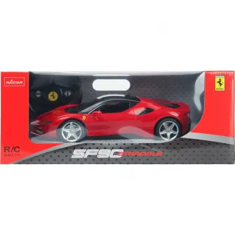 Радиоуправляемая машинка Rastar - Ferrari SF90 Stradale, красная, 1:14