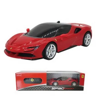 Masinuta Rastar RC - Ferrari Sf90 Stradale, rosu, 1:24