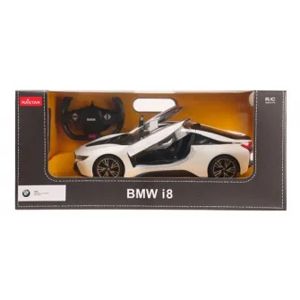 masinuta rastar rc - i8, alb, 1:14