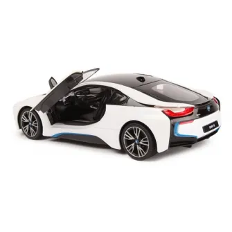 masinuta rastar rc - i8, alb, 1:14