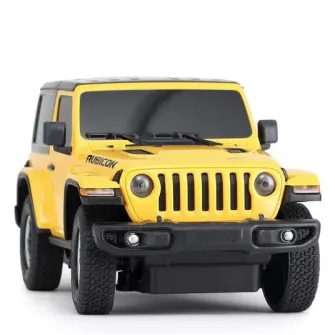 Радиоуправляемая машина Rastar - Jeep Wrangler Rubicon, желтый, 1:24