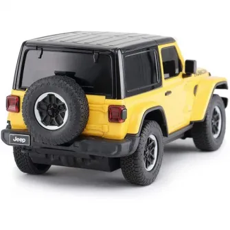 Радиоуправляемая машина Rastar - Jeep Wrangler Rubicon, желтый, 1:24