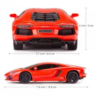 Автомобиль Rastar RC - Lamborghini Aventador, красный 1:24