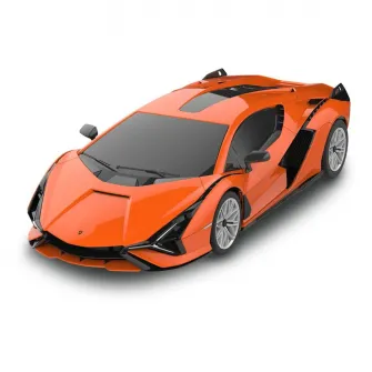 Masinuta Rastar RC - Lamborghini Sian FKP 37, portocaliu, 1:24