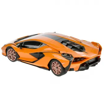Masinuta Rastar RC - Lamborghini Sian FKP 37, portocaliu, 1:24