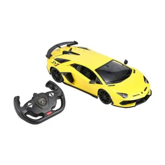 Masinuta Rastar RC - Lamorghini Aventador Svj, galben, 1:14