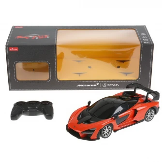 Masinuta Rastar RC - McLaren Senna, portocaliu, 1:18