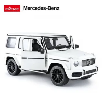 Masinuta Rastar RC - Mercedes-Benz G63, alb, 1:14