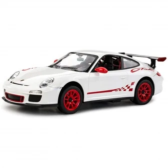 Masinuta Rastar RC - Porsche 911 GT3 RS, alb, 1:14