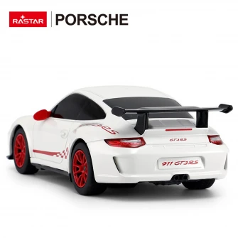 Masinuta Rastar RC - Porsche 911 GT3 RS, alb, 1:24