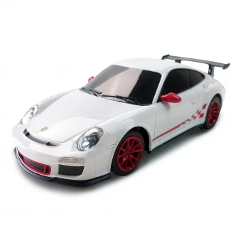 Masinuta Rastar RC - Porsche 911 GT3 RS, alb, 1:24