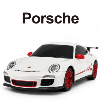 Masinuta Rastar RC - Porsche 911 GT3 RS, alb, 1:24