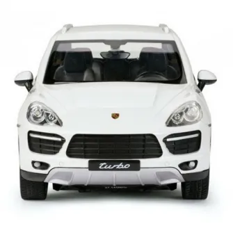 Masinuta Rastar RC - Porsche Cayenne Turbo, alb, 1:14