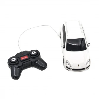 Masinuta Rastar RC - Porsche Cayenne Turbo, alb, 1:24