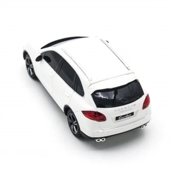 Masinuta Rastar RC - Porsche Cayenne Turbo, alb, 1:24