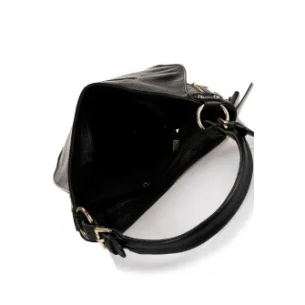Massimo Castelli, Geanta hobo din piele, Negru