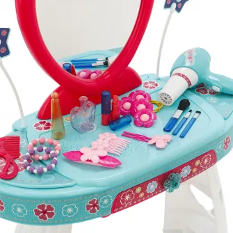 Masuta Mappy Dresser cu oglinda si accesorii, 30 piese
