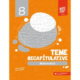 Математика. Реферативные темы. Класс VIII, Антон Негрила, Мария Негрила