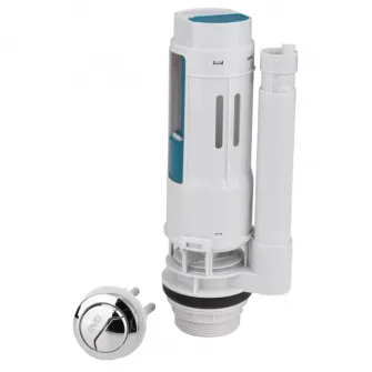 Mecanism evacuare vas WC Evosanitary 680022, pentru rezervor 2 diamentru 60mm, actionare mecanica, apasare dubla