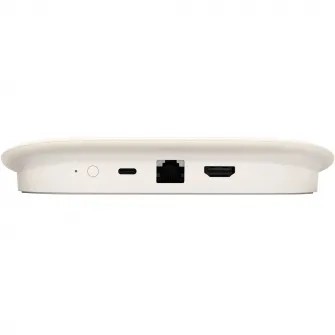 Media Player Google TV Streamer, 4K, Bluetooth, Wi-Fi, Android TV, 32 GB, Telecomanda comenzi vocale, Alb