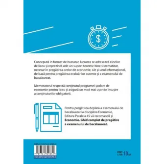 Memorator economie pentru liceu, Cecilia Ionescu