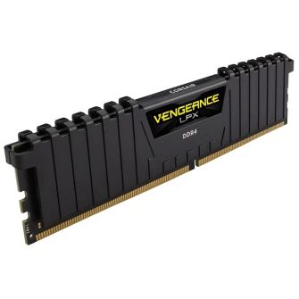 Memorie Corsair Vengeance LPX 8GB DIMM, DDR4, 2666 MHz, CL 16, 1.2V, XMP 2.0, Black