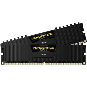 Память Corsair Vengeance LPX Black 16 ГБ DDR4, 3000 МГц, CL16, двухканальный комплект