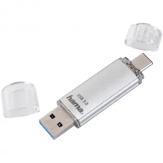 Memorie USB Hama C-Laeta 16GB, USB 3.1, Gri