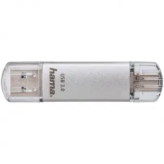 Memorie USB Hama C-Laeta 16GB, USB 3.1, Gri