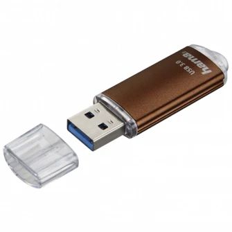 Memorie USB Hama Laeta, 32 GB, USB 3.0, Maro