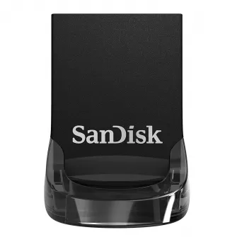 SanDisk Ultra Fit 256 ГБ USB-флеш-накопитель, USB 3.1, черный