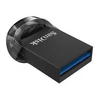 SanDisk Ultra Fit 256 ГБ USB-флеш-накопитель, USB 3.1, черный