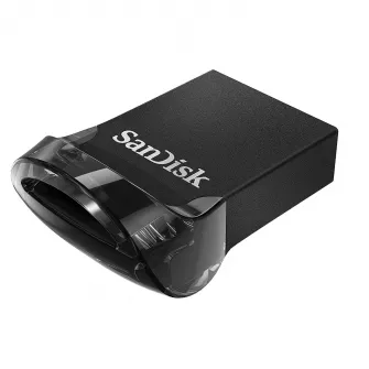 SanDisk Ultra Fit 256 ГБ USB-флеш-накопитель, USB 3.1, черный