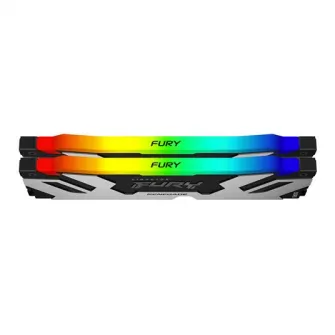 Память Kingston Fury Renegade Silver RGB 32GB(2x16GB), DDR5, 6400MHz, CL32