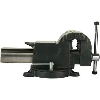 Menghina de banc Stanley Maxsteel 1-83-067, 125mm, forta de strangere 1800 kg ideala pentru aplicatii medii, baza se fixeaza direct pe bancul de lucru pentru stabilitate adaugata, 11.6 kg