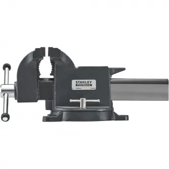 Menghina de banc Stanley Maxsteel 1-83-068, 150mm, forta de strangere 2200 kg ideala pentru aplicatii puternice, baza se fixeaza direct pe bancul de lucru pentru stabilitate adaugata, 14.8 kg