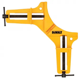 Menghina pentru colturi la 90 grade DeWALT DWHT83840-0, forta de strangere 90 kg, deschidere falci 3 inchi, montare usoara pe bancul de lucru, unghi fix de 90 grade pentru proiecte de tamplarie
