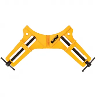 Menghina pentru colturi la 90 grade DeWALT DWHT83840-0, forta de strangere 90 kg, deschidere falci 3 inchi, montare usoara pe bancul de lucru, unghi fix de 90 grade pentru proiecte de tamplarie