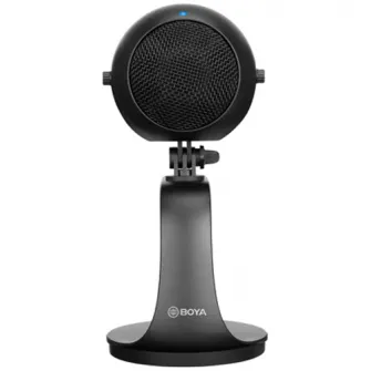 Микрофон Boya BY-PM300 для подкастинга, кардиоидный, USB-C, выход на наушники, регулятор громкости/отключения звука, совместим с Android, Windows, Mac OS