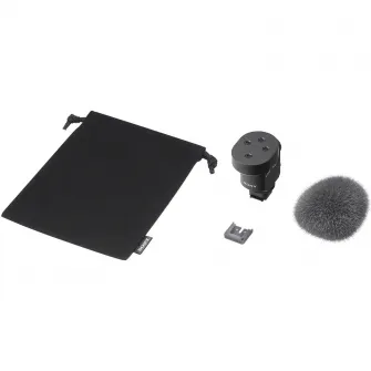 Microfon directional Sony ECM-M1, Compact, 8 moduri de inregistrare, Wireless, Negru