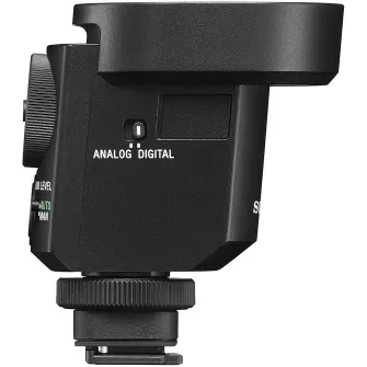 Microfon directional Sony ECM-M1, Compact, 8 moduri de inregistrare, Wireless, Negru