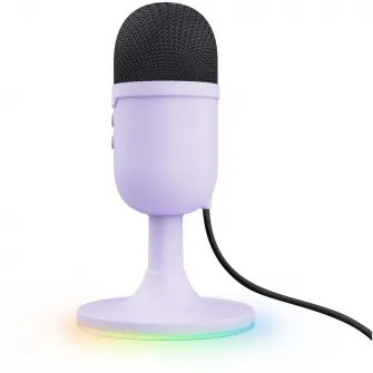 Microfon Gaming Trust GXT234P YUNIX, USB, Iluminare RGB, Cardioid, microphone mute, lights on/off, Mov