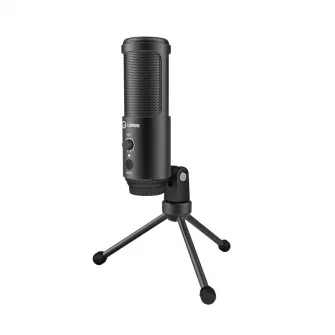 Microfon pentru gaming, Lorgar Voicer 521 cu trepied, negru
