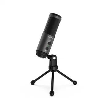 Microfon pentru gaming, Lorgar Voicer 521 cu trepied, negru