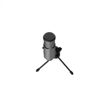 Microfon pentru gaming, Lorgar Voicer 521 cu trepied, negru