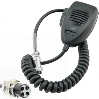 Microfon PNI CDS04 tip condenser cu 4 pini pentru statie radio CB