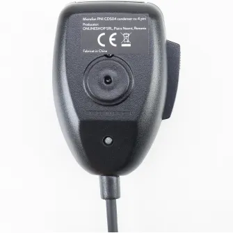 Microfon PNI CDS04 tip condenser cu 4 pini pentru statie radio CB