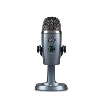 Профессиональный USB-микрофон Blue Yeti Nano, ПК и Mac, игры, подкасты, потоковая передача, запись, мультишаблон, Shadow Grey