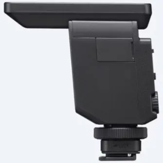 Microfon Sony ECM-B10, tip Shotgun, Compact, Wireless, Omnidirectional, Patina MI Shoe, Negru
